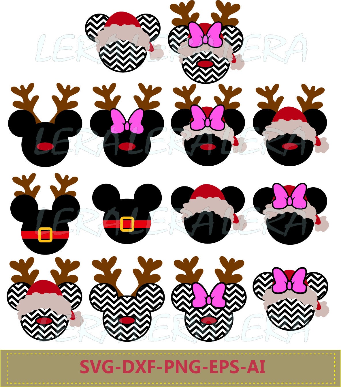 Download 60 % OFF Mouse Christmas Svg Mickey Christmas Svg Minnie