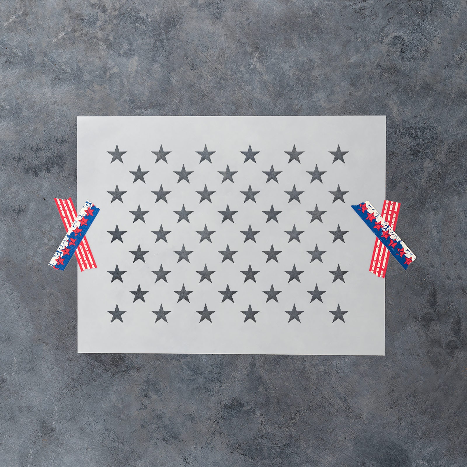 It is a photo of Irresistible 50 Star Stencil Printable It is a picture of Irresistible 50 Star Stencil Printable