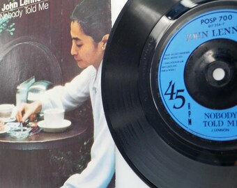 John Lennon - 'Nobody Told Me' 7" Vinyl Record