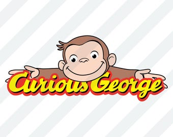 Curious george svg | Etsy
