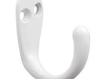 Single Mount Flatback Brass Hooks