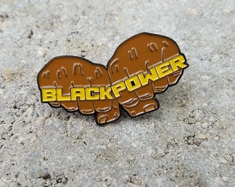 Black Power Pin/Fist Pin/Radio Raheem Enamel Lapel Pin