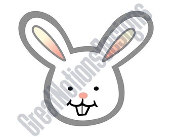 Boy Bunny SVG - HTV - Vinyl Cutting Graphic Art