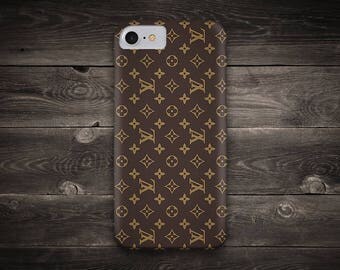 Louis Vuitton Pattern Iphone 7 case - Iphone 7 Plus Case - Iphone 6s case - Iphone 6 plus case - Iphone 5s Case - Galaxy S7 Case - S8 Case