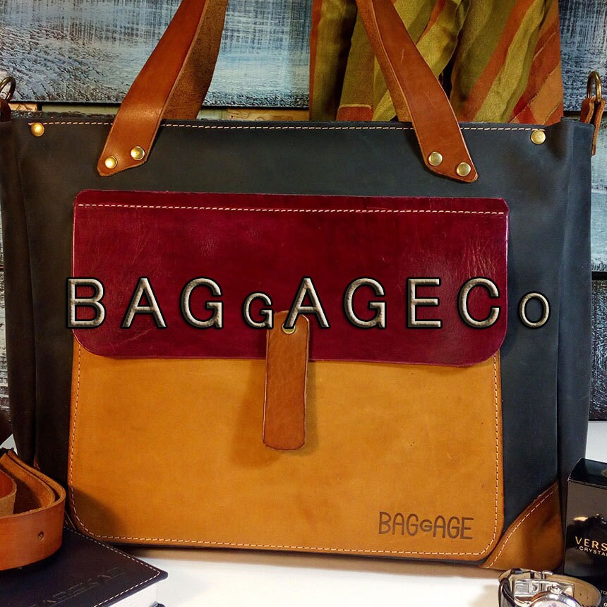 Women's highquality leather handbag Messenger Tote