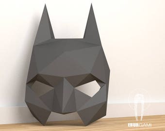 Batman Mask - Papercraft - Make your own