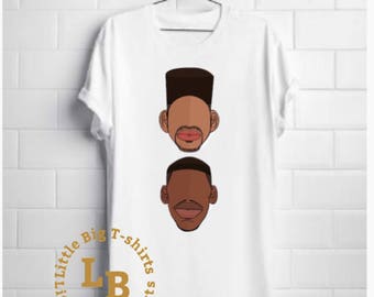 Fresh prince jazzy jeff fun old school T-shirt
