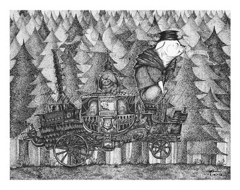 Riding in dark forest 02/30
