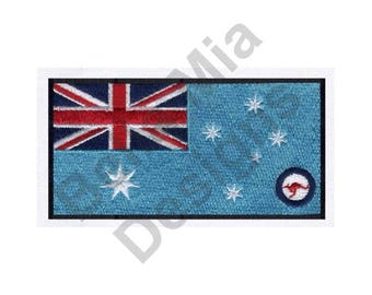 Australia Air Force - Machine Embroidery Design