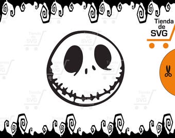 svg Jack Skellington, svg The Nightmare Before Christmas, Archivo file jpg psd ai dxf eps jpg pdf png svg. Silueta corte cricut. tim burton