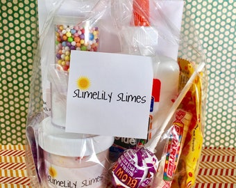 DIY Slime Kit includes 2 oz custom scented slime, Slime Kit, Make Your Own Slime.