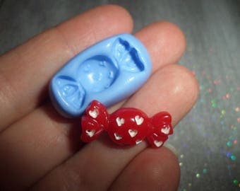 Mold candy 2cm / 1 cm for molding polymer clay
