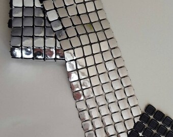 1 meter of trim silver 52 mm