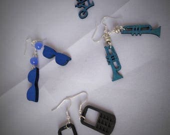 the Earrings from the collection "Hobbies" Creat'Y. O.N