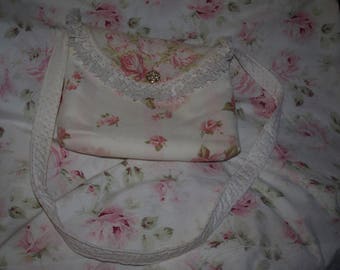 SHABBY CHIC FLORAL HANDBAG