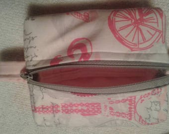 Overnight toiletry pouch