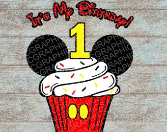 Download Mickey mouse birthday svg | Etsy