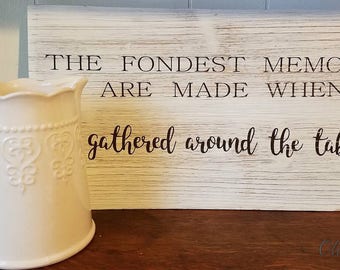Inspirational Wood Signs - Targa in legno con citazione The Best Memories Are Made At The Lake Country, decorazione da parete per casa, portico, 25,4 x 30,5 cm
