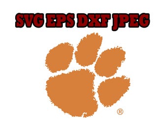 Free Free Clemson Paw Svg File 246 SVG PNG EPS DXF File