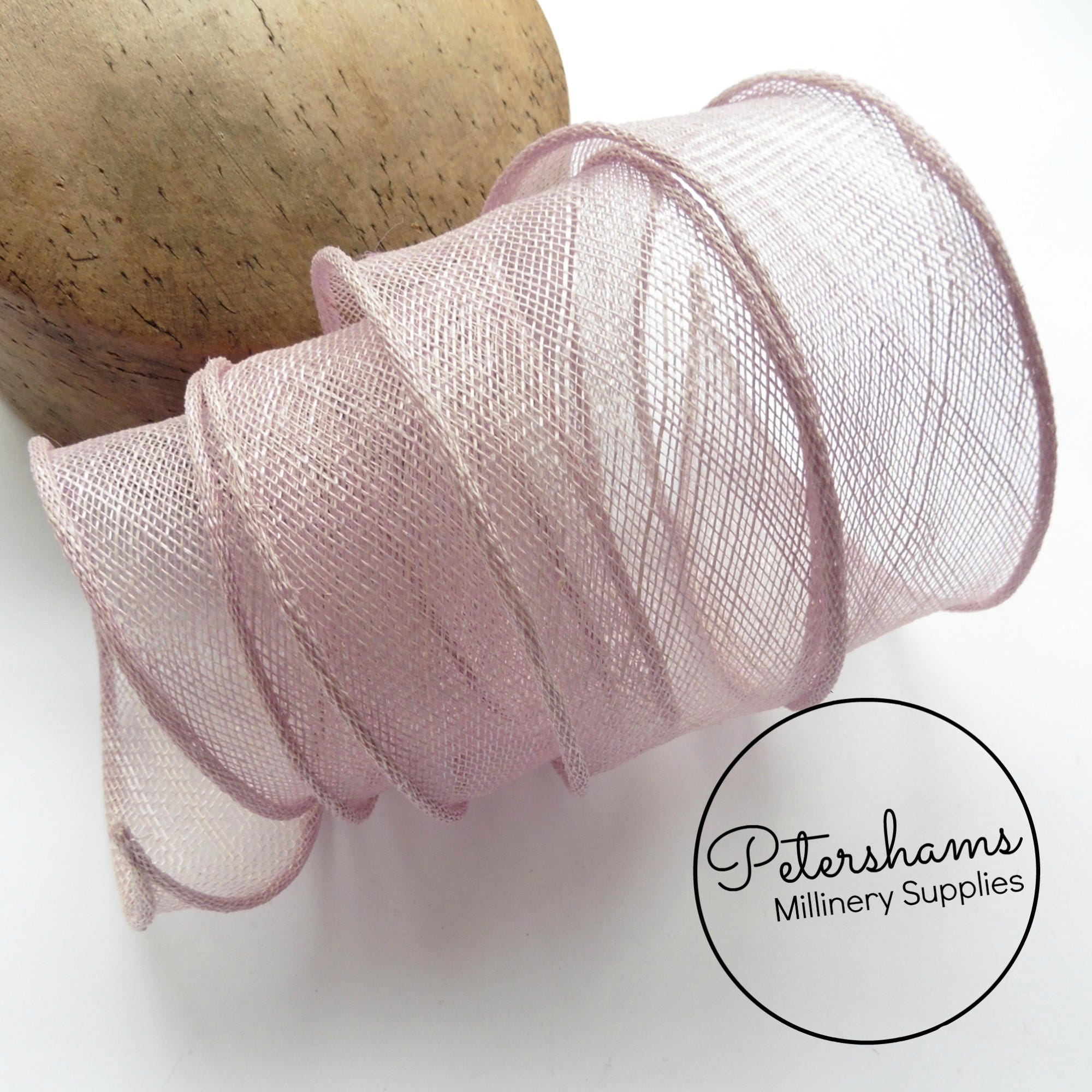 Hand Rolled Sinamay Ribbon Trim for Millinery Hat Making