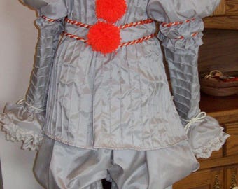 2017 Stephen King Pennywise It NEW 2017 costume version, custom made to fit YOU