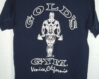 old school golds gym shirt