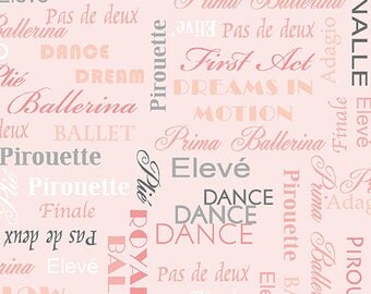 Ballet words | Etsy