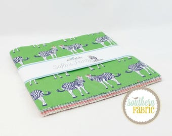 Safari Party - Layer Cake / Stacker by Melissa Mortensen for Riley Blake 10 INCH Quilting Fabric (10-6500-42)