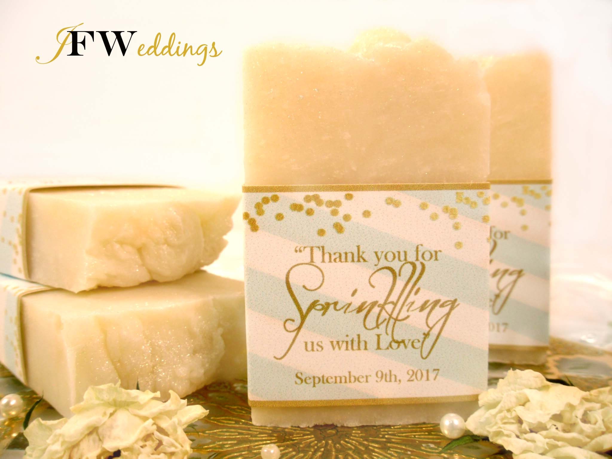 Handmade Soap Favors Wedding Soap Favors Bridal Shower