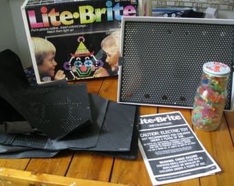 1986 Original Lite Brite by Milton Bradley