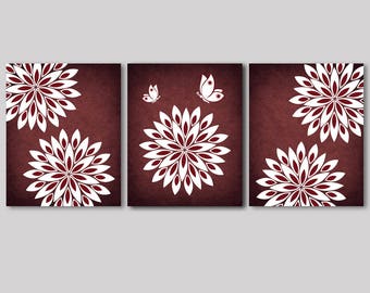 Burgundy Wall Art burgundy wall art | etsy Burgundy Wall Art burgundy wall art | etsy