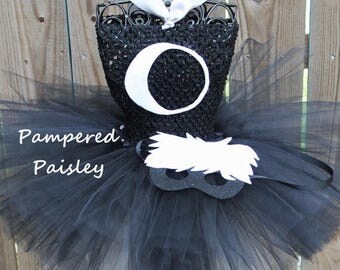 Halloween sale Superhero tutu dress - PJ Mask costume Halloween - Birthday Luna Girl tutu - Halloween Costume