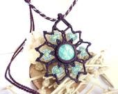 Amazonite mandala para Maria