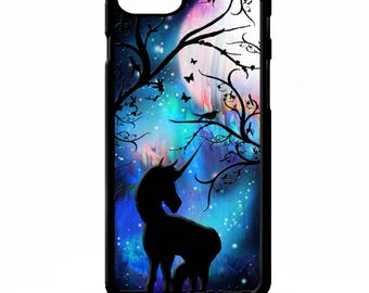 Unicorn horse full moon magic symbol stars space art cover for Samsung Galaxy S5 S6 s7 s8 plus edge note 4 5 phone case