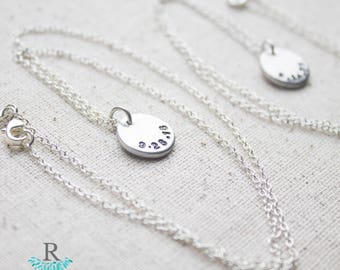 Never Forgotten Date Necklace - Remembrance necklace - Miscarriage Necklace for Babyloss - Christmas Gift for Mom Jewelry
