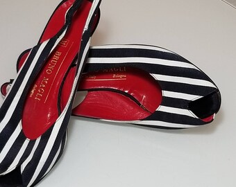FREE SHIPPING Bruno Magli Peep Toe Heels