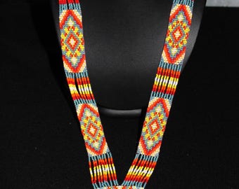collier Ethnique motif indien fait main