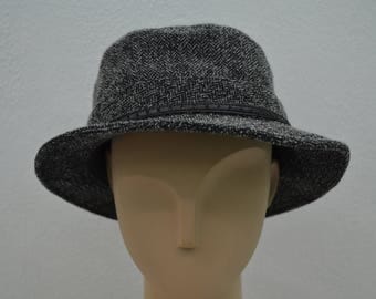 Borsalino Hat Borsalino Bucket Hat Borsalino Fedora Made in Japan 59.5cm Size LL