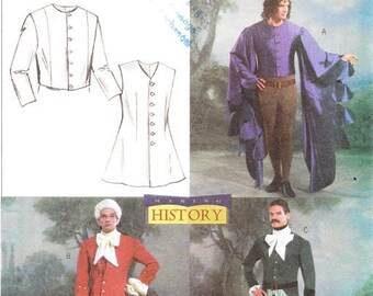 Butterick 4155 Men's Historical Vest and Jacket Sewing Pattern, L-XL