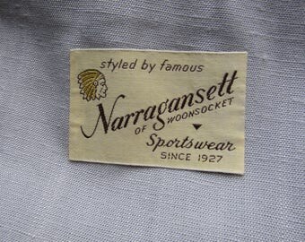 Vintage Narragansett Blazer circa the 50's