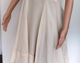 Robe shabby chic silk powder