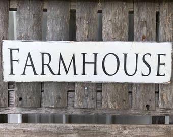 Farmhouse Sign Primitive Wall Wood Painted Rustic Farmhouse Sign Primitive Wall Wood Painted Rustic