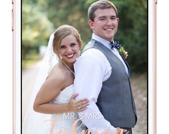 Wedding Snapchat GeoFilter, Wedding Geofilter, Floral Filter, Rustic Wedding, Custom Snapchat Filter, Reception BLUSH