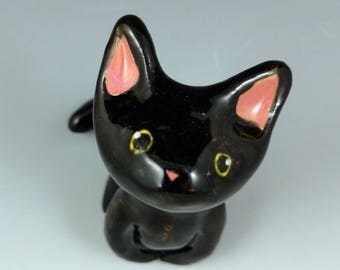 Black Cat Figurine