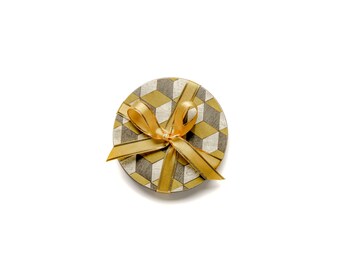 4 Yellow Coasters Geometric coaster Retro Coasters Yellow Grey Coaster Housewarming Gift Coaster Round Coasters Square E Inder Designs Santa
