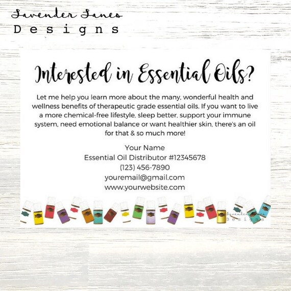 Essential Oil Business Flyer Network Marketing Business