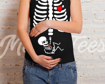 Halloween pregnancy shirt halloween maternity shirt skeleton shirt halloween skeleton shirt pregnancy shirt pregnancy halloween costumes