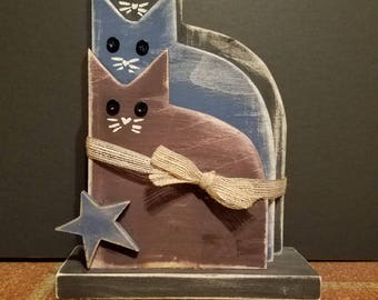Handmade Primitive Cats