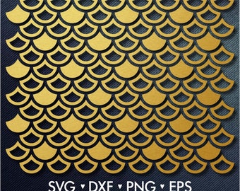 70% OFF SALE Mermaid Svg / Mermaid scales Svg / Seamless pattern mermaid / Cutting files for use with Silhouette Cameo and Cricut