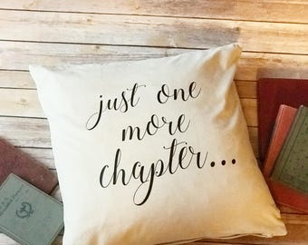 Book quote pillow | Etsy